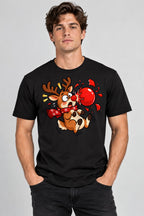Reindeer Ornament Mishap - Black