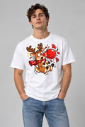 Reindeer Ornament Mishap - White