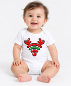 Reindeer WiFi Signal - White
