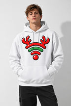 Reindeer WiFi Signal - White