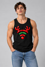 Reindeer WiFi Signal - Black