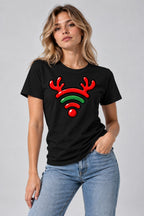 Reindeer WiFi Signal - Black
