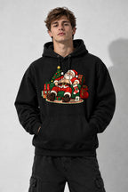 Relaxing Santa Claus - Black