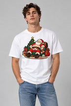 Relaxing Santa Claus - White