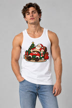 Relaxing Santa Claus - White