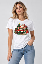 Relaxing Santa Claus - White