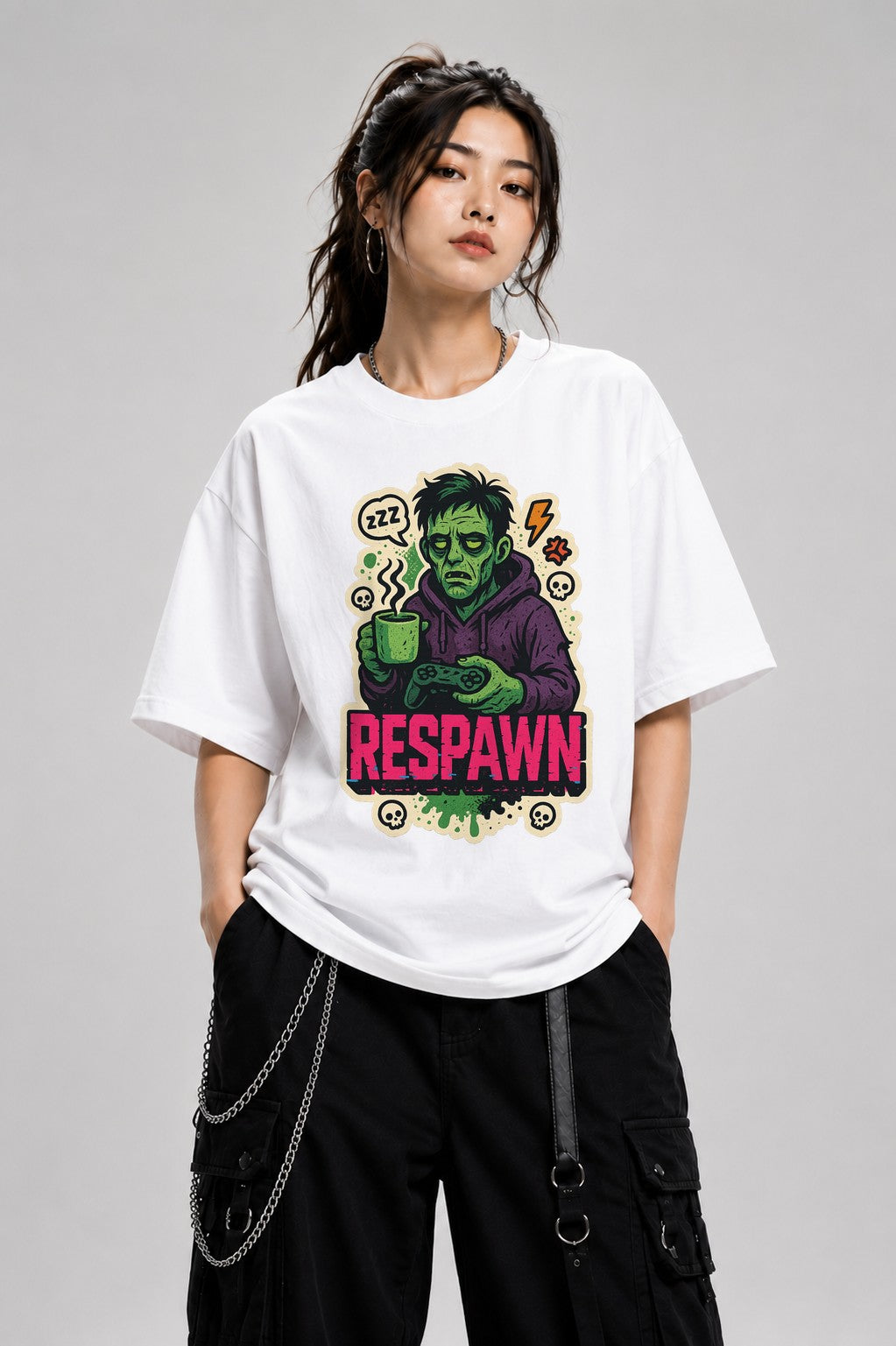 Respawn Caffeine Zombie - White