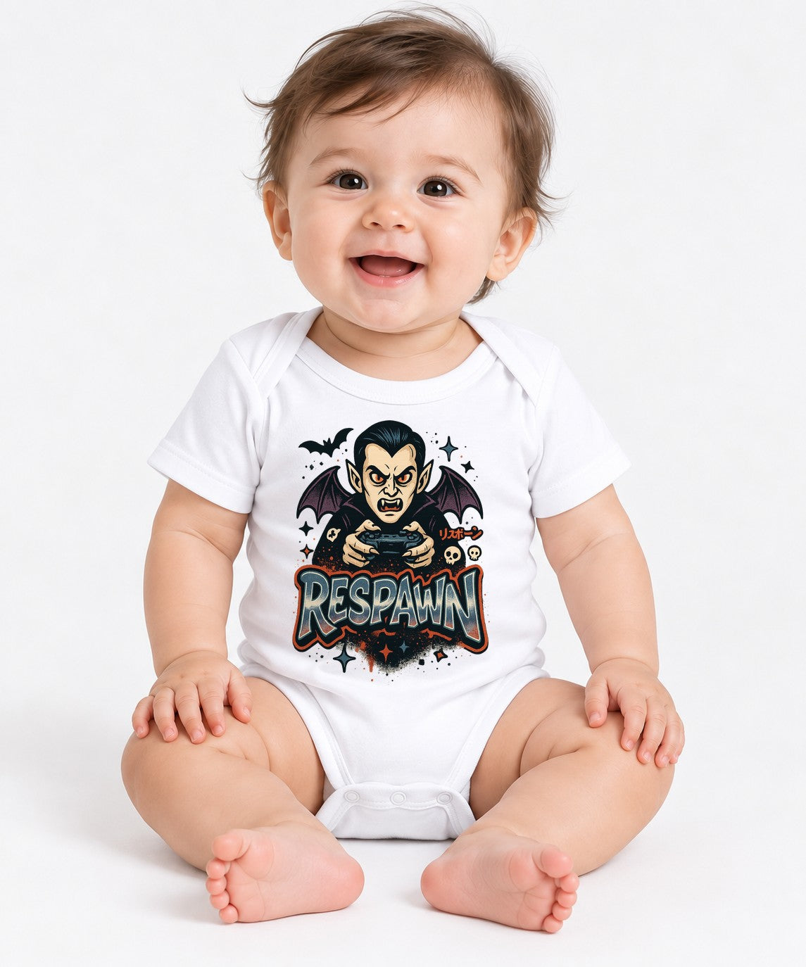 Respawn Vampire Gamer - White