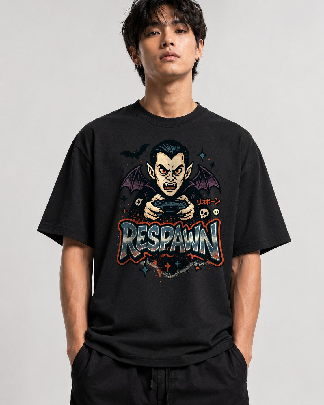 Respawn Vampire Gamer - Black