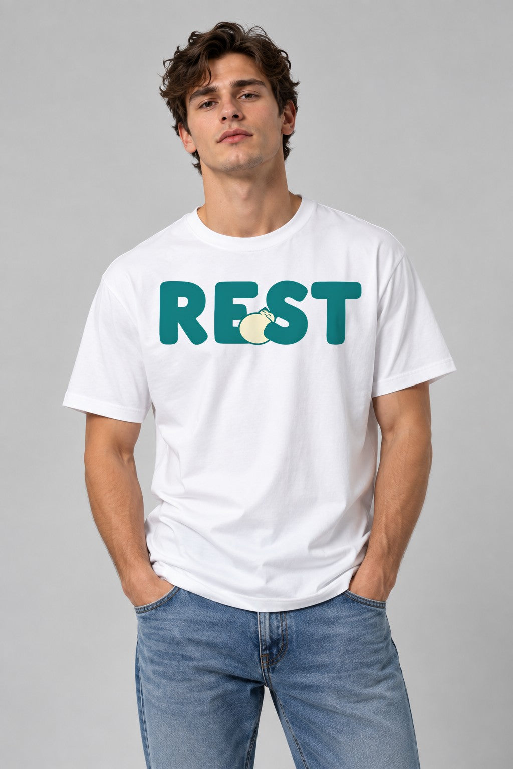 Rest Peach - White
