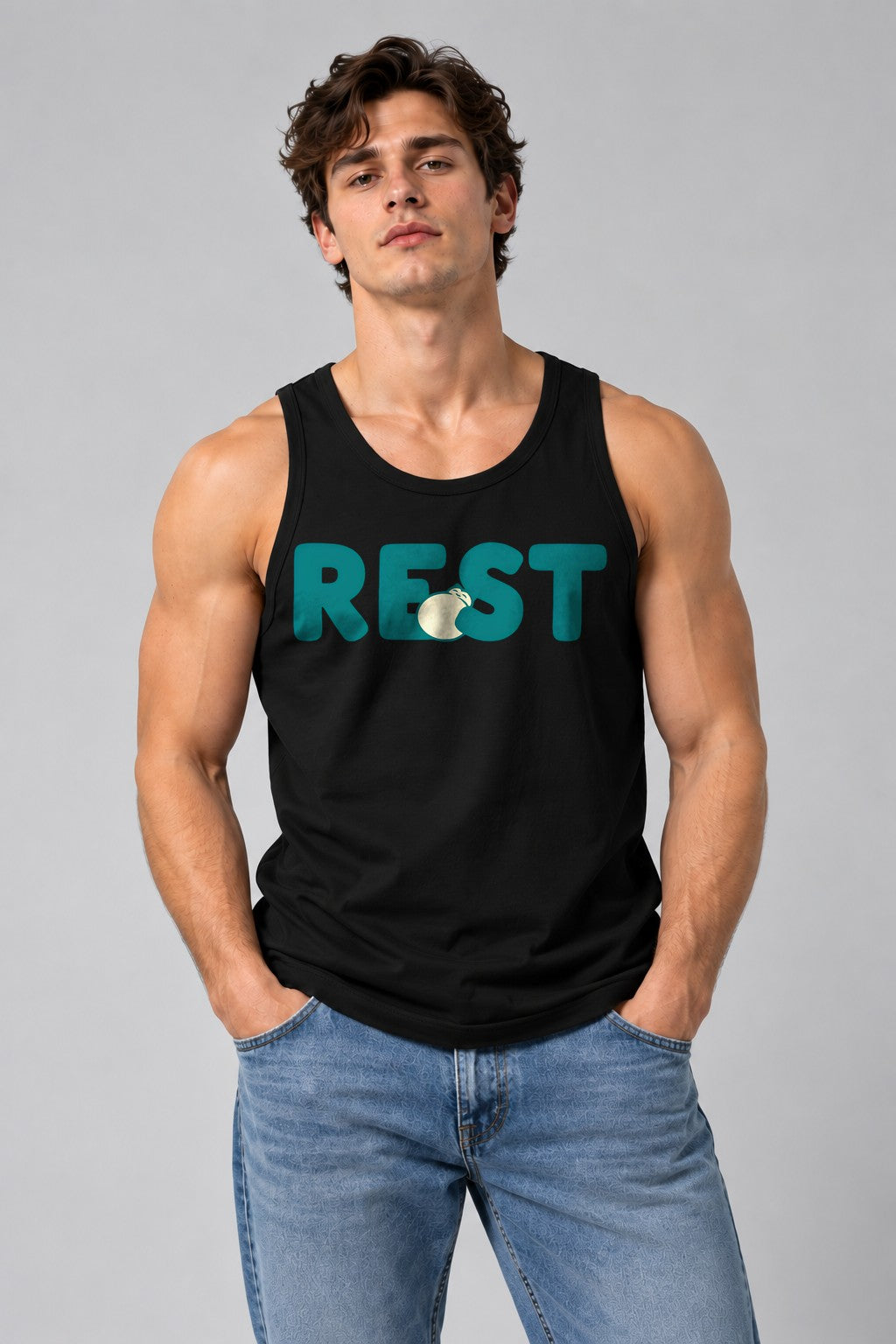 Rest Peach - Black