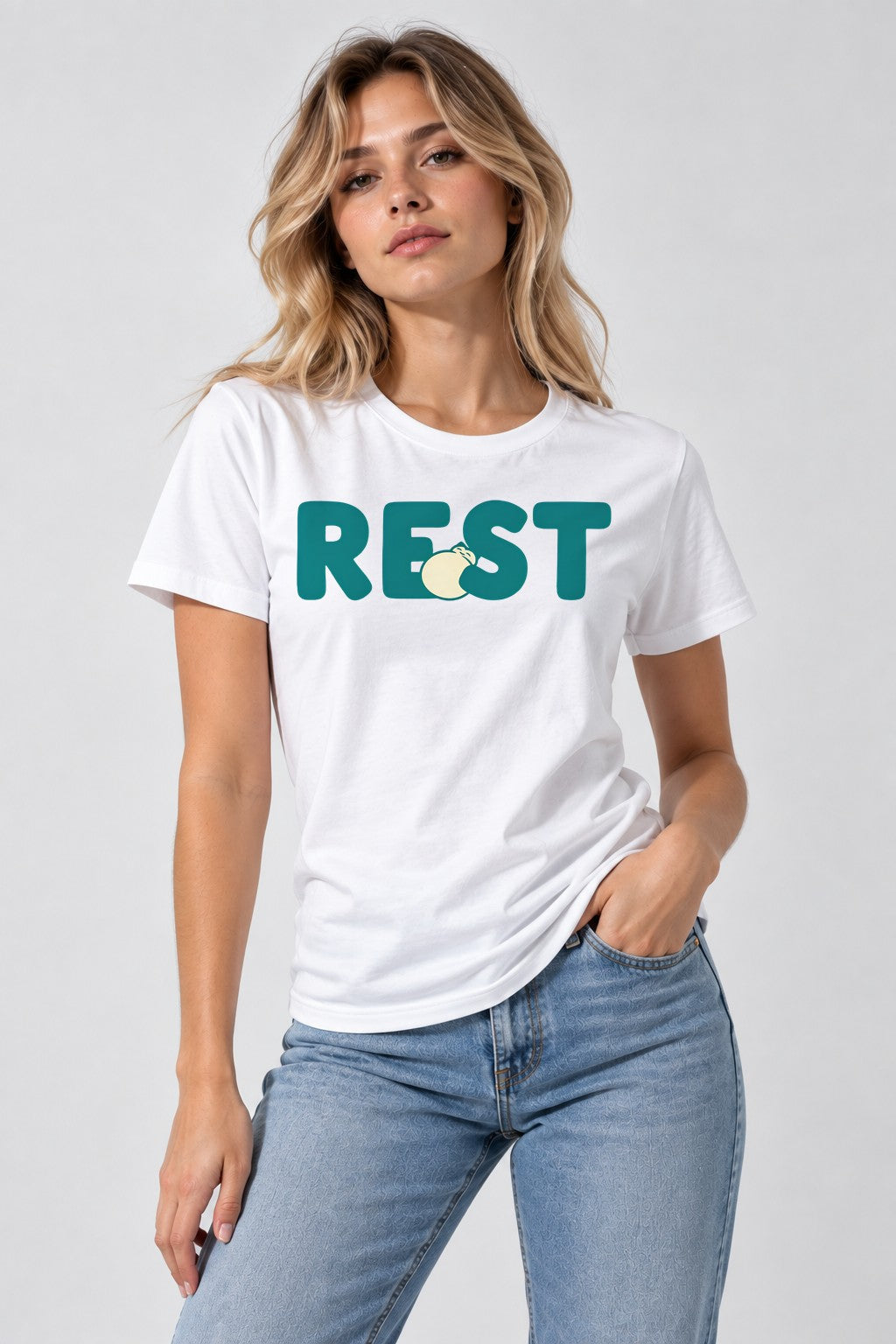 Rest Peach - White