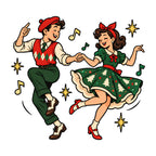 Retro Holiday Dance