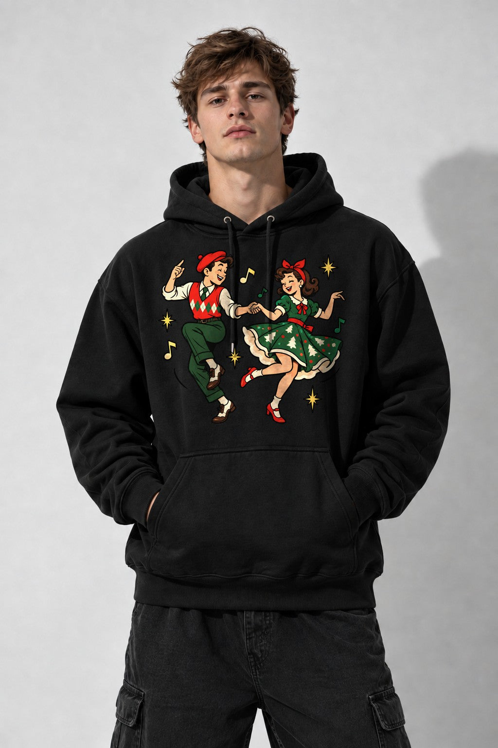 Retro Holiday Dance - Black