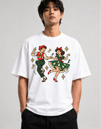 Retro Holiday Dance - White