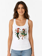 Retro Holiday Dance - White
