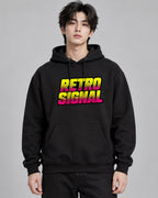 Retro Signal Halftone - Black