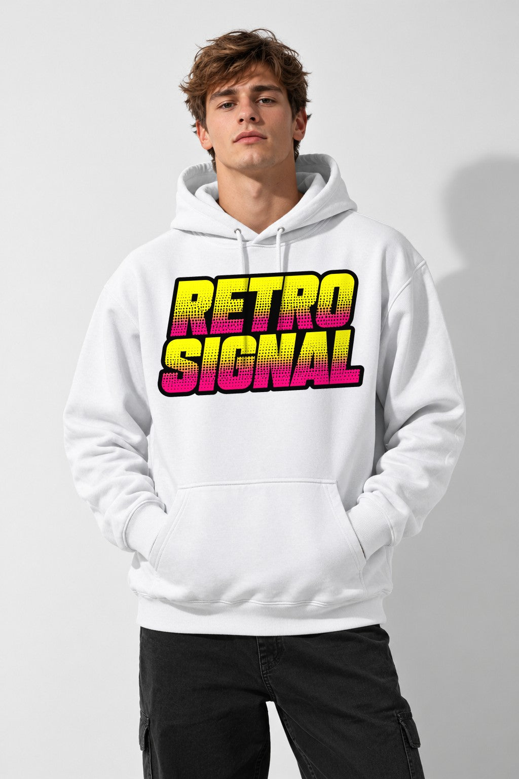 Retro Signal - White