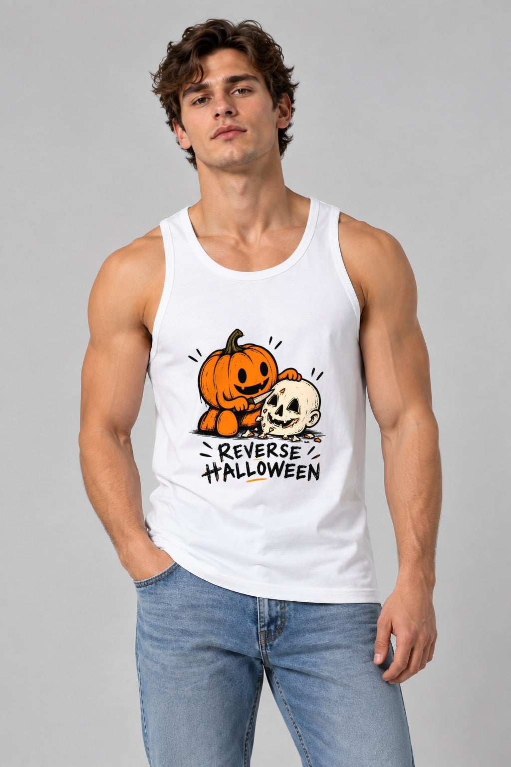 Reverse Halloween - White