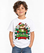 Ribbit Xmas Frog - White
