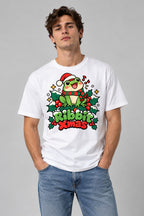 Ribbit Xmas Frog - White