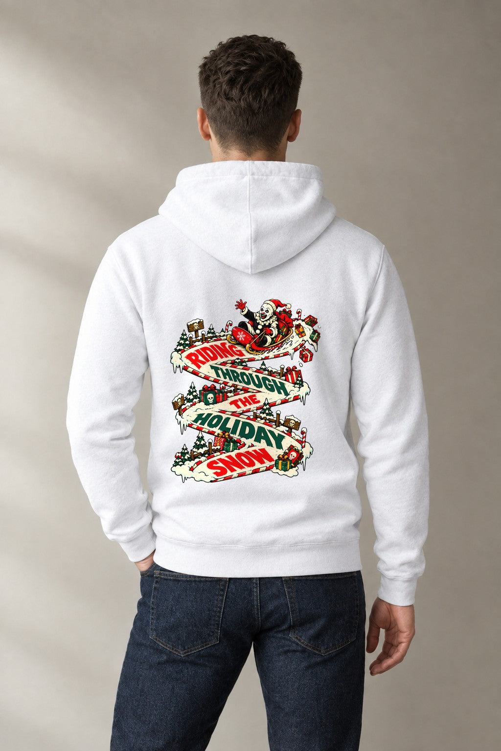 Holiday Snow Ride - White