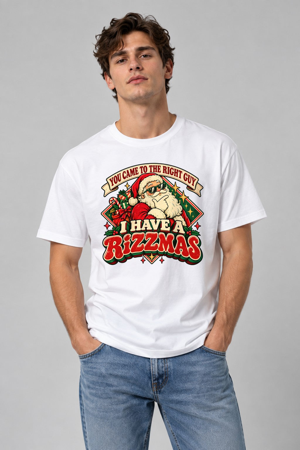 Rizzmas Santa - White