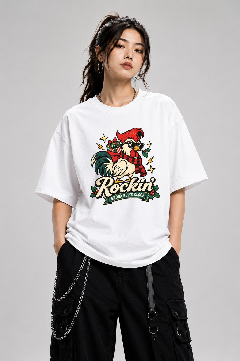 Rockin' Around The Clock - White
