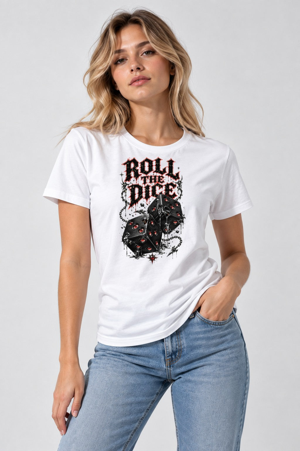 Roll The Dice - White