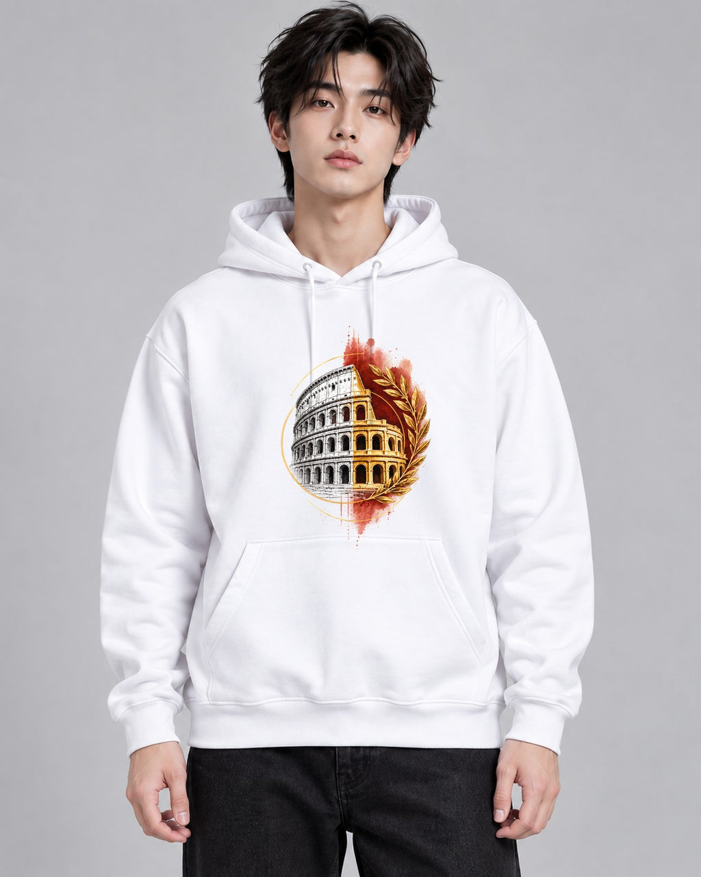 Roman Colosseum Glory - White