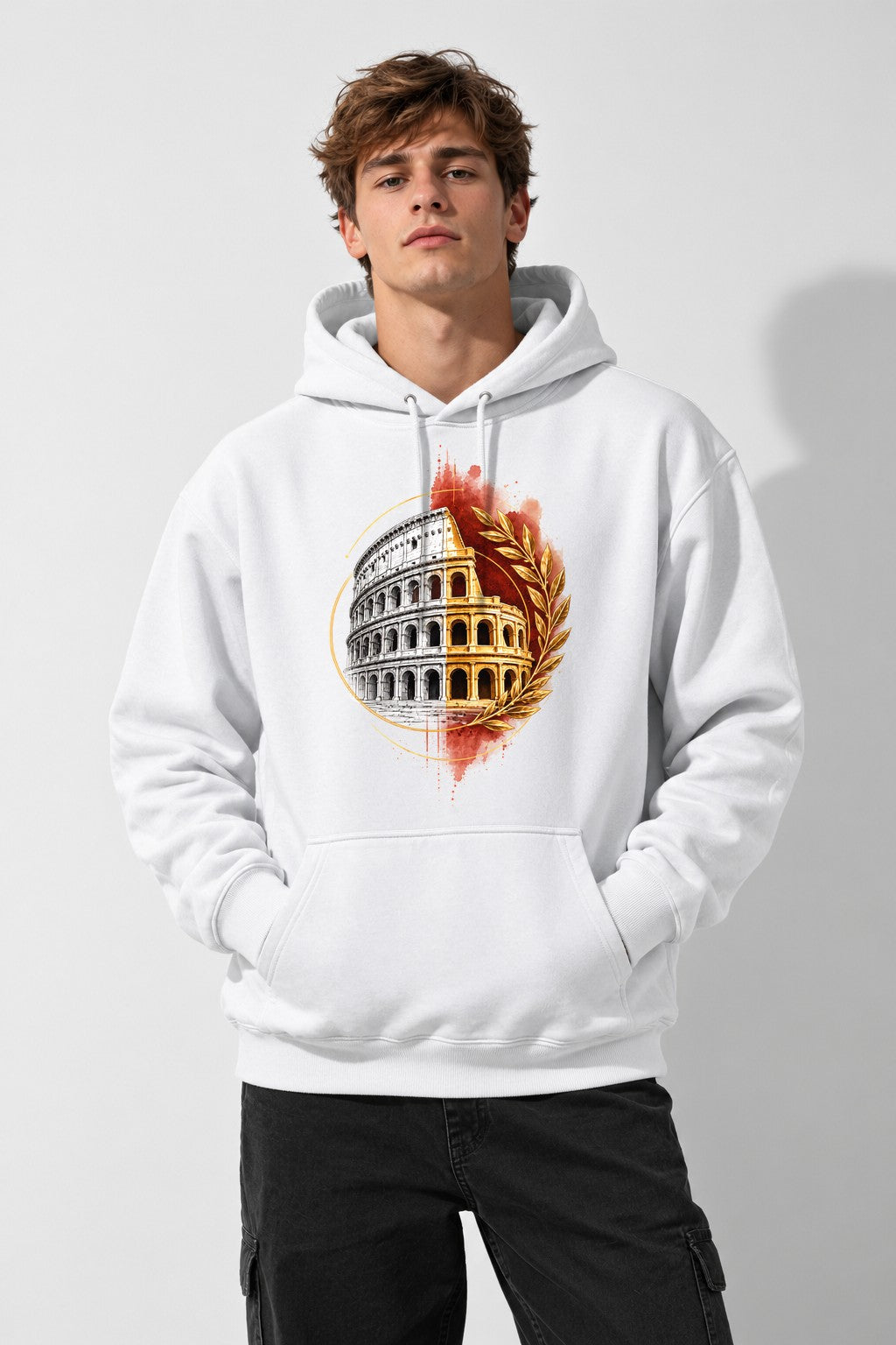 Roman Colosseum Glory - White
