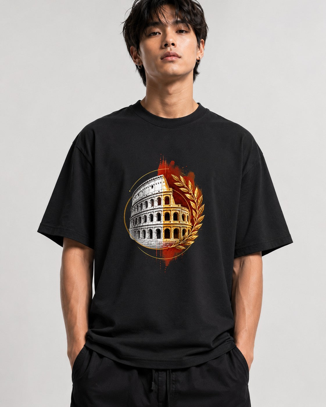 Roman Colosseum Glory - Black