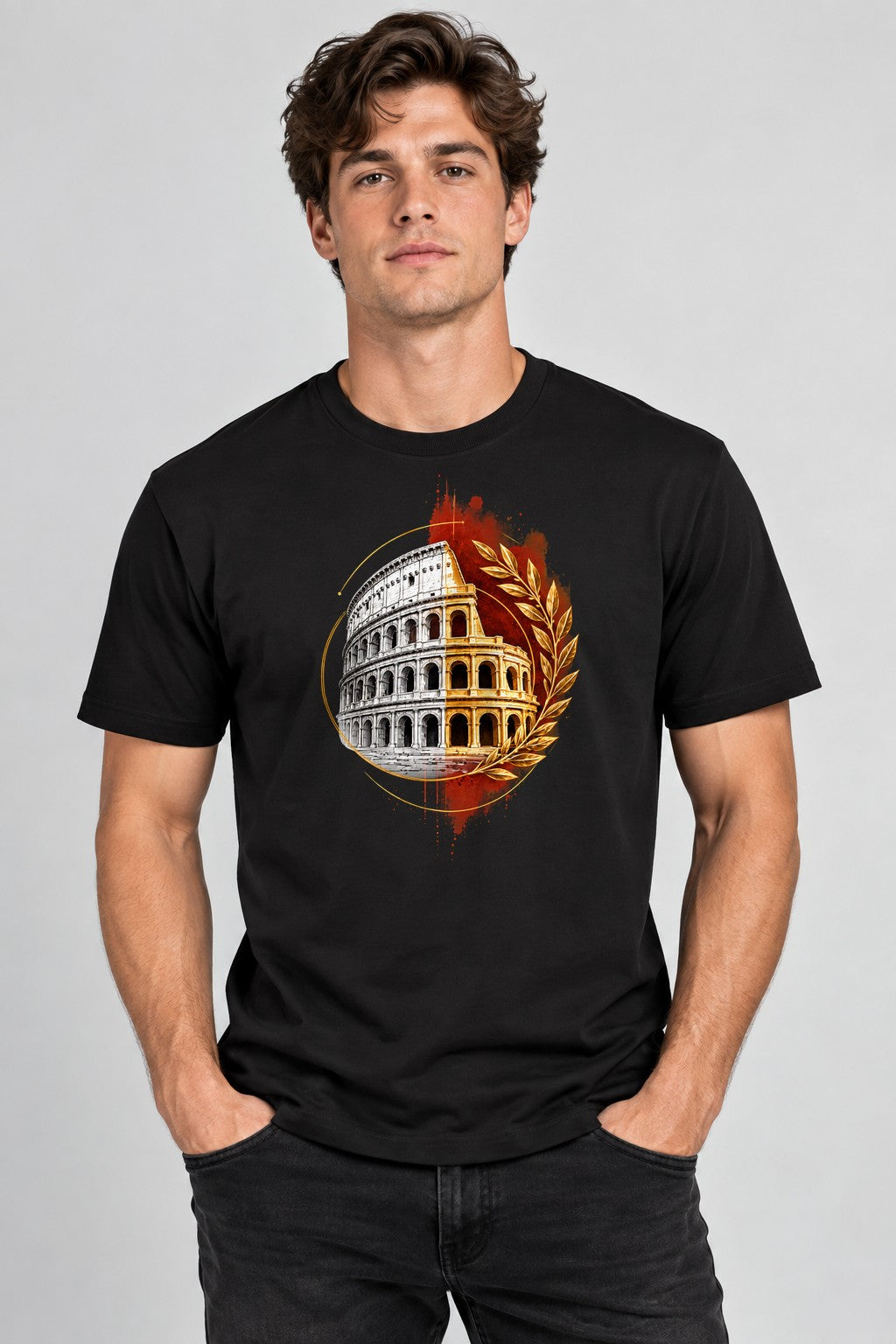 Roman Colosseum Glory - Black