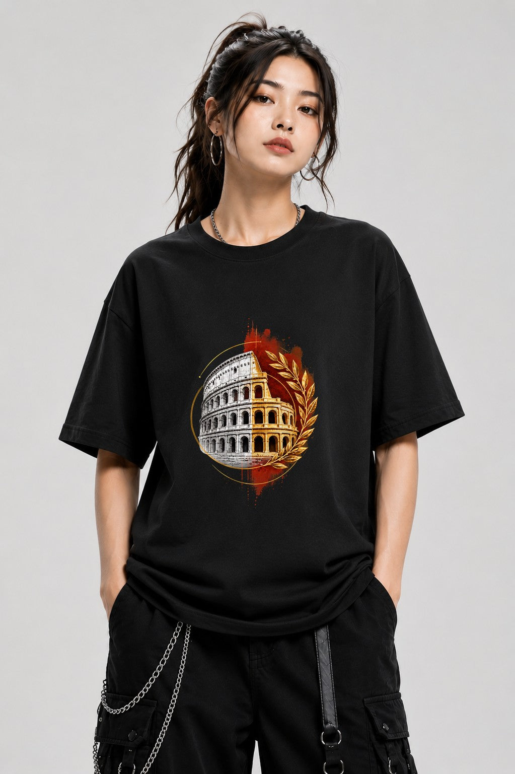 Roman Colosseum Glory - Black