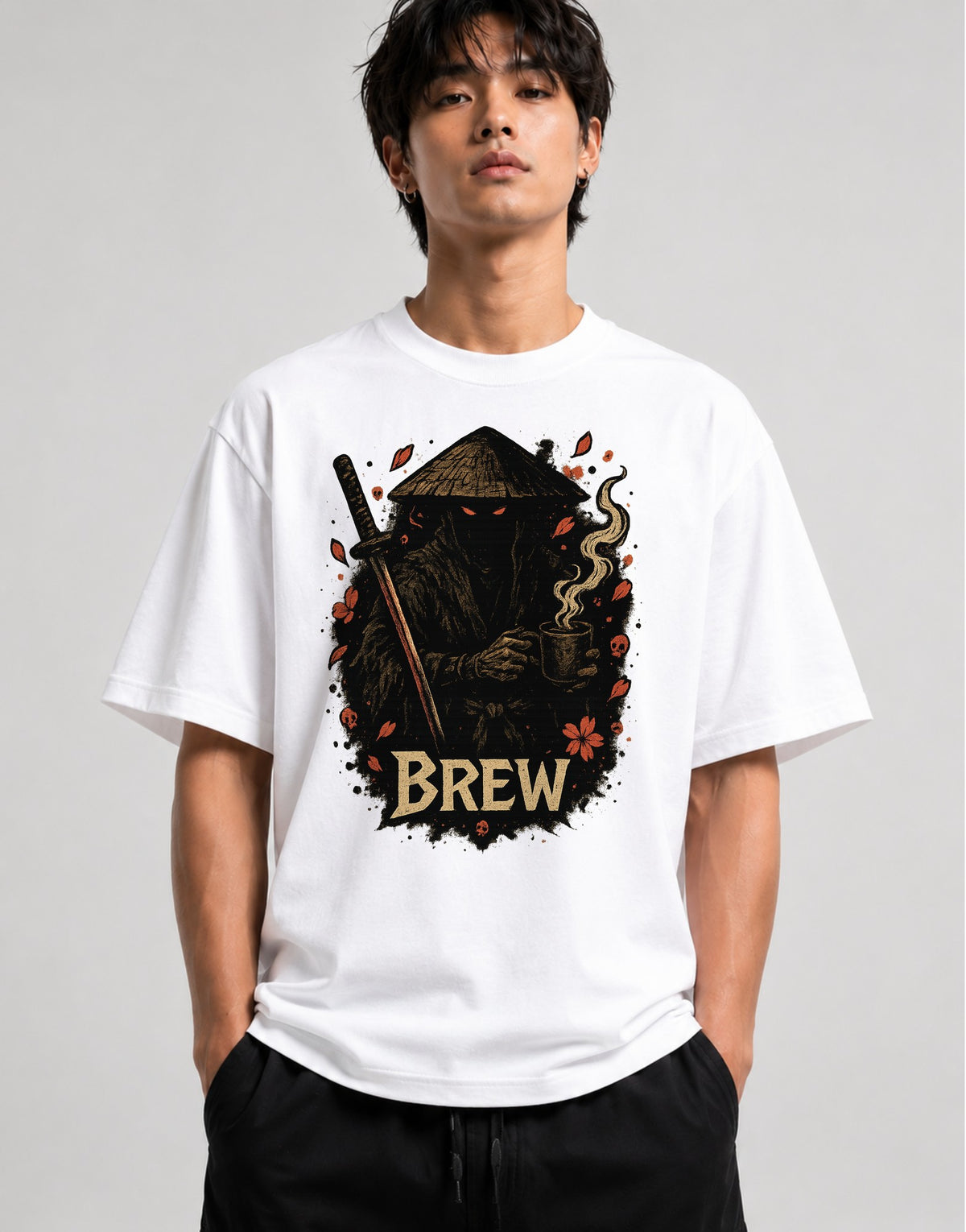 Ronin Coffee Samurai - White