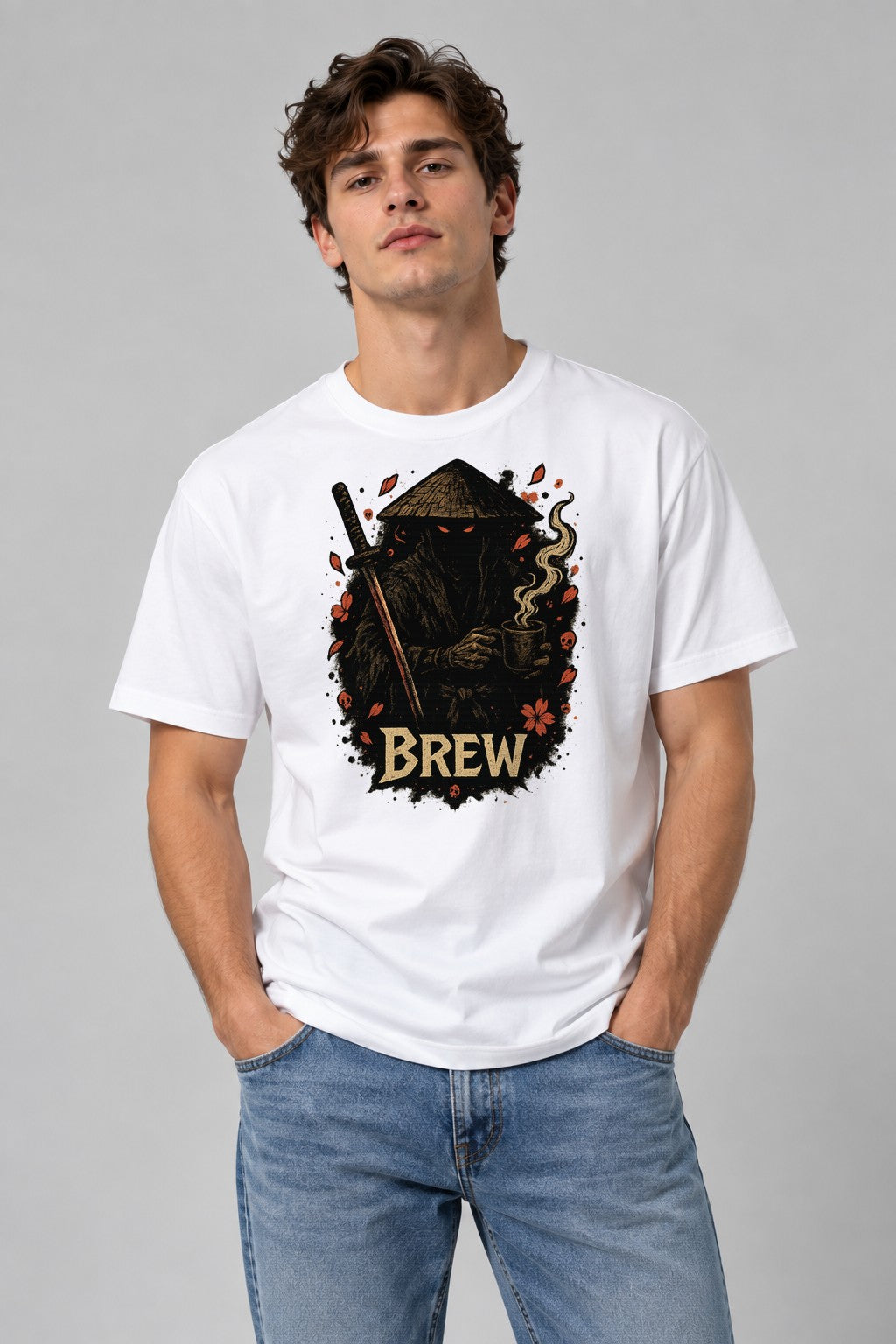 Ronin Coffee Samurai - White