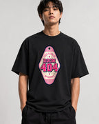 Room 404 Lost & Found Vintage Hotel Key Tag Retro Motel Tee - Black