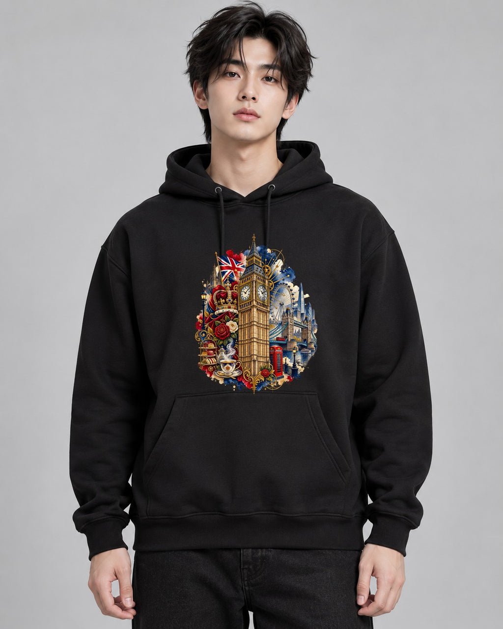 Royal London Landmark - Black