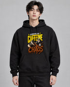 Running On Caffeine And Chaos - Black