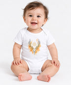 Sacred Geometry Deer - White