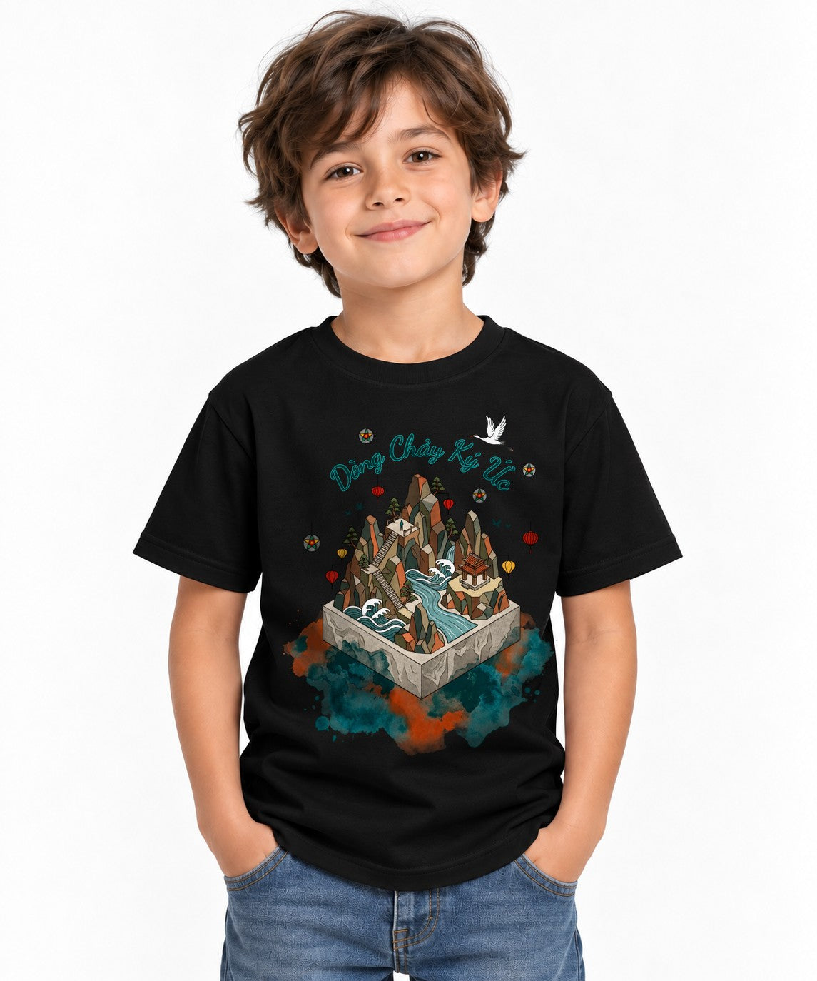 Sacred Mountain Haven - Black