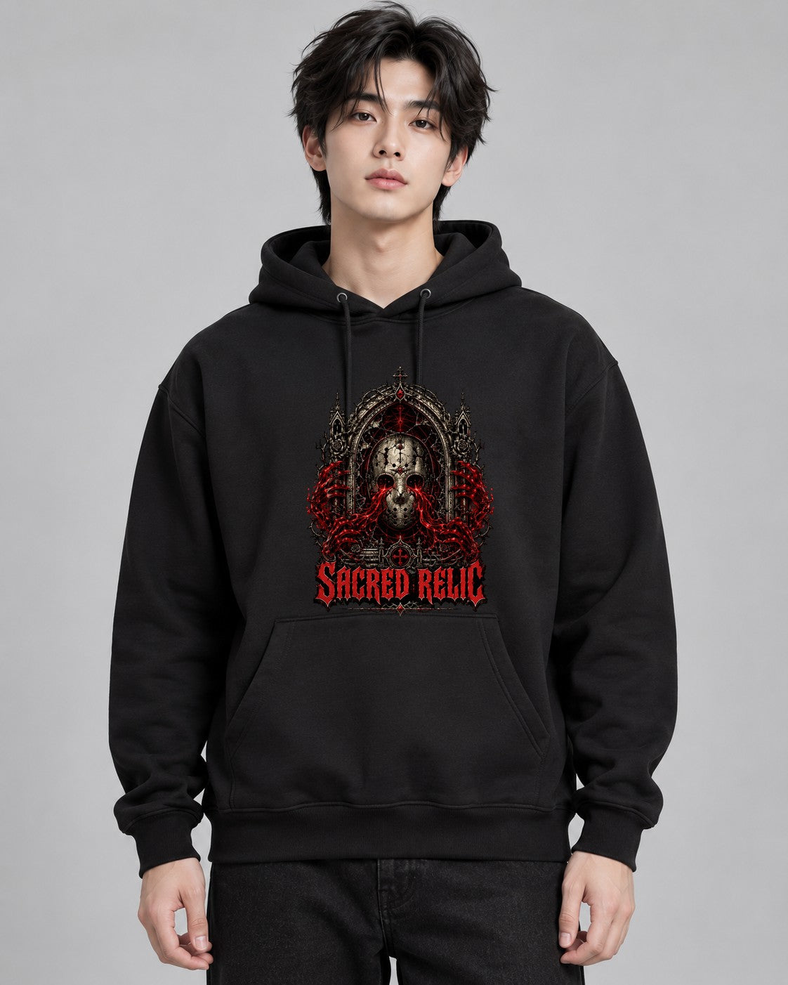 Sacred Relic Skull - Black
