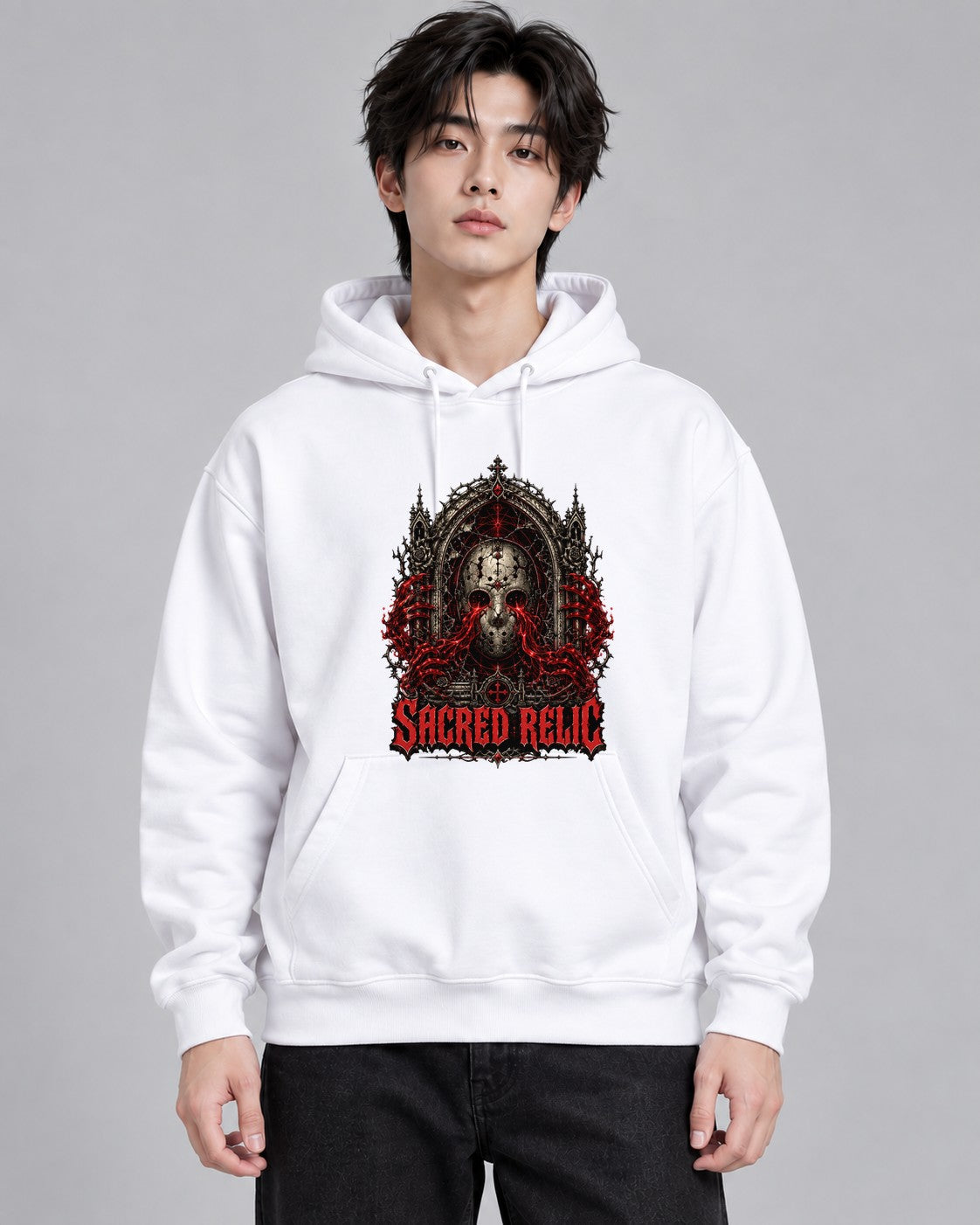 Sacred Relic Skull - White
