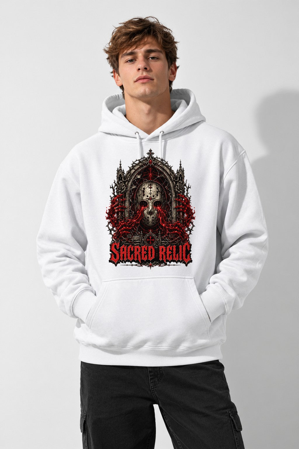 Sacred Relic Skull - White