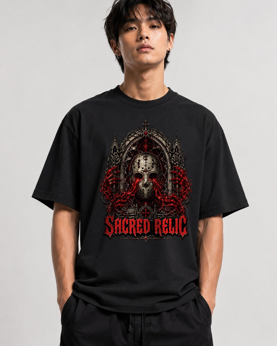 Sacred Relic Skull - Black
