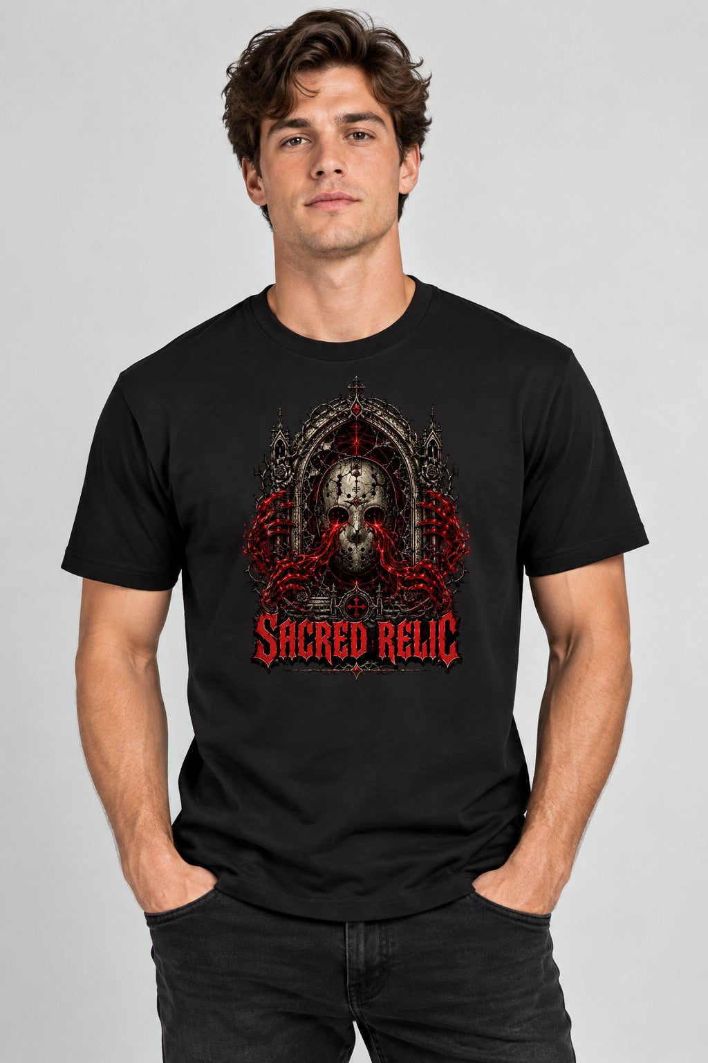 Sacred Relic Skull - Black