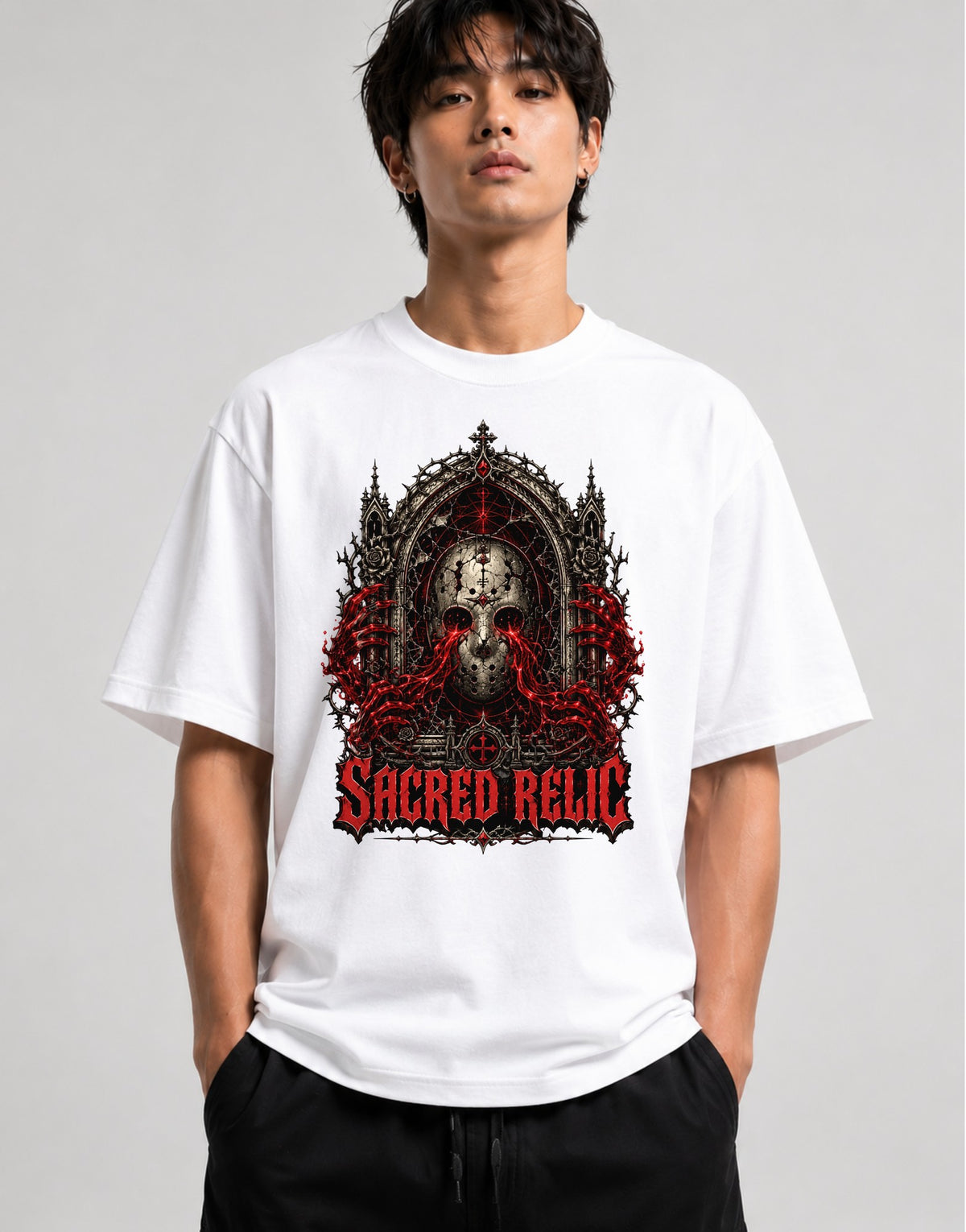 Sacred Relic Skull - White