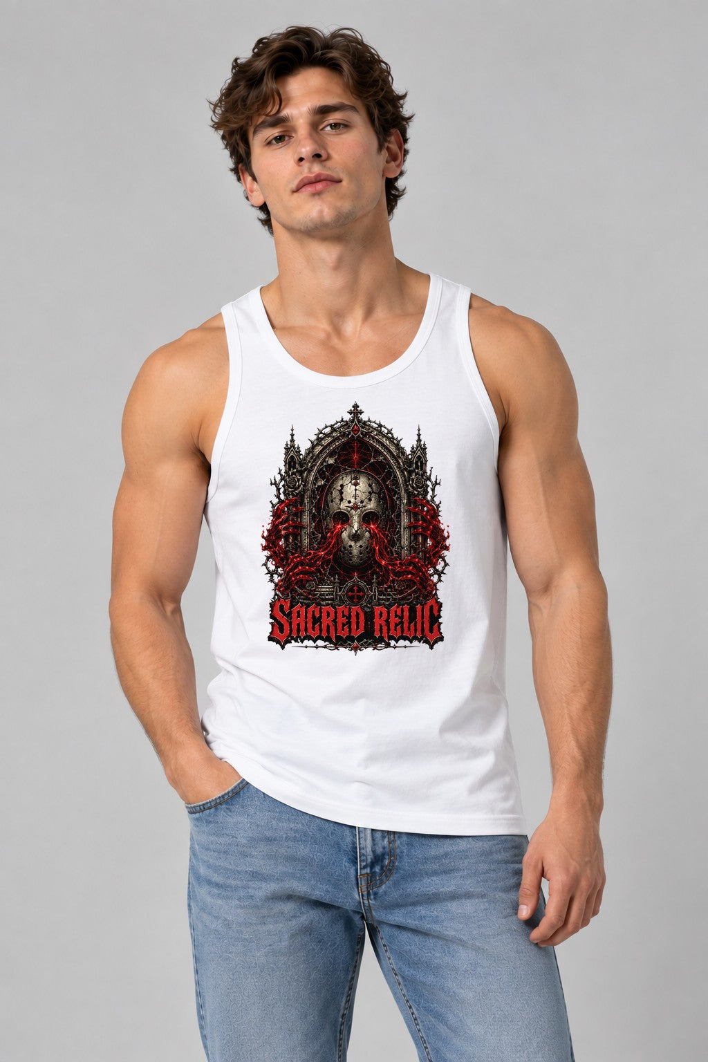 Sacred Relic Skull - White