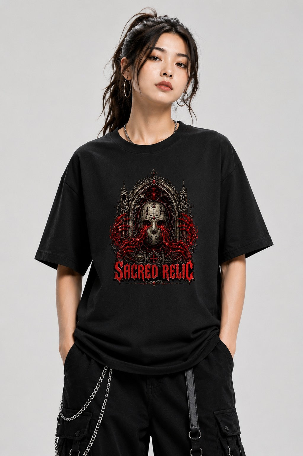 Sacred Relic Skull - Black