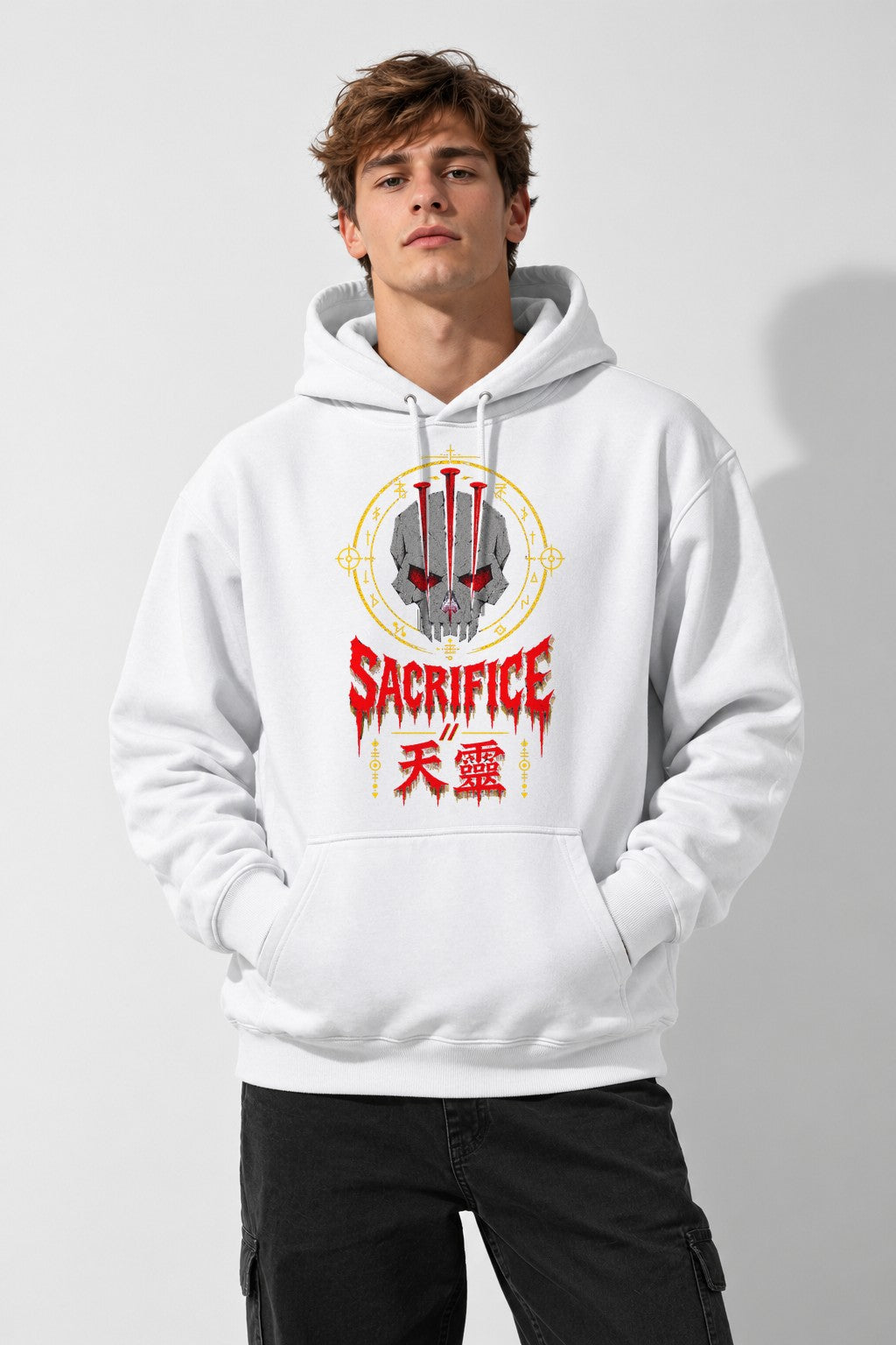 Sacrifice Skull - White